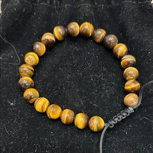 Tiger's Eye Beaded Bracelet